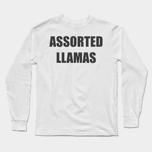 Assorted Llamas iCarly Penny Tee Long Sleeve T-Shirt